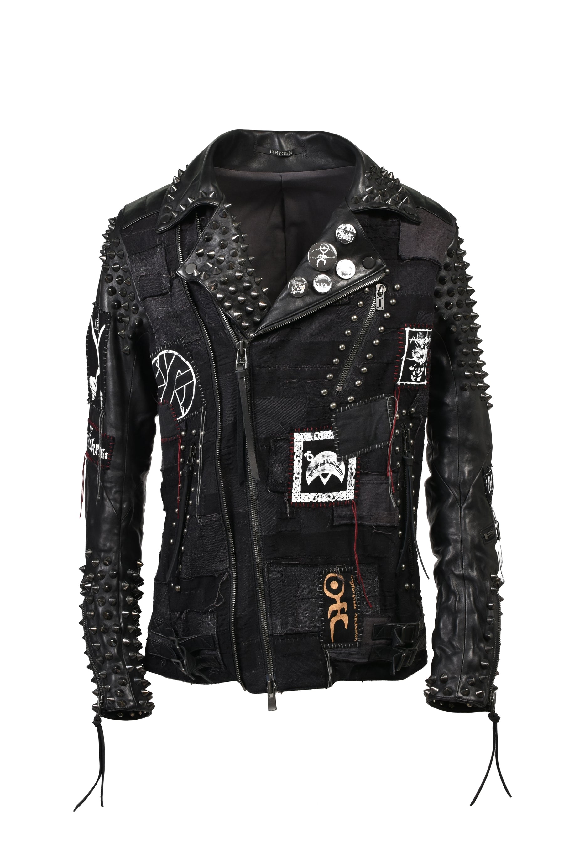 CRUST CORE RIDERS JACKET / BLK