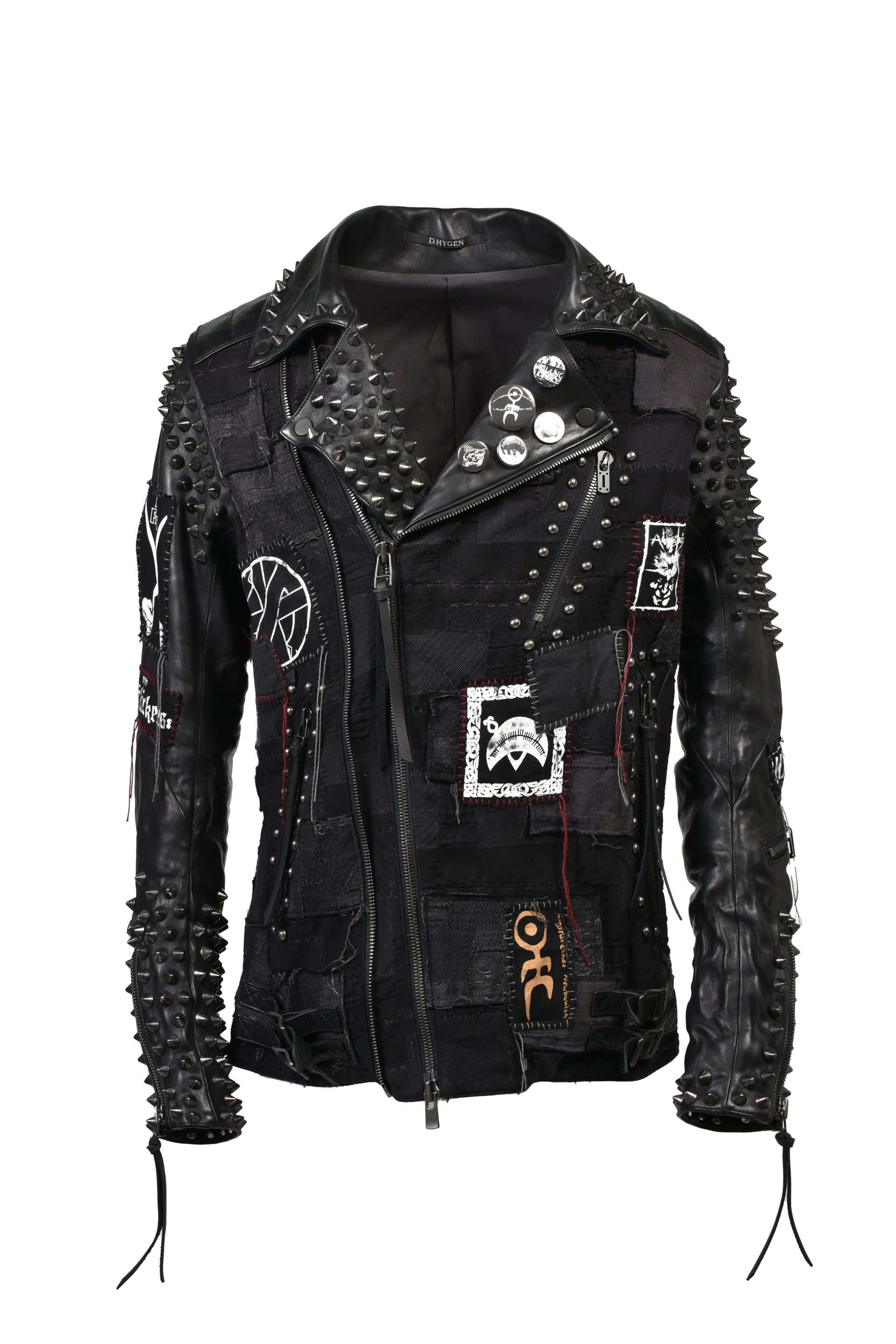 CRUST CORE RIDERS JACKET / BLK