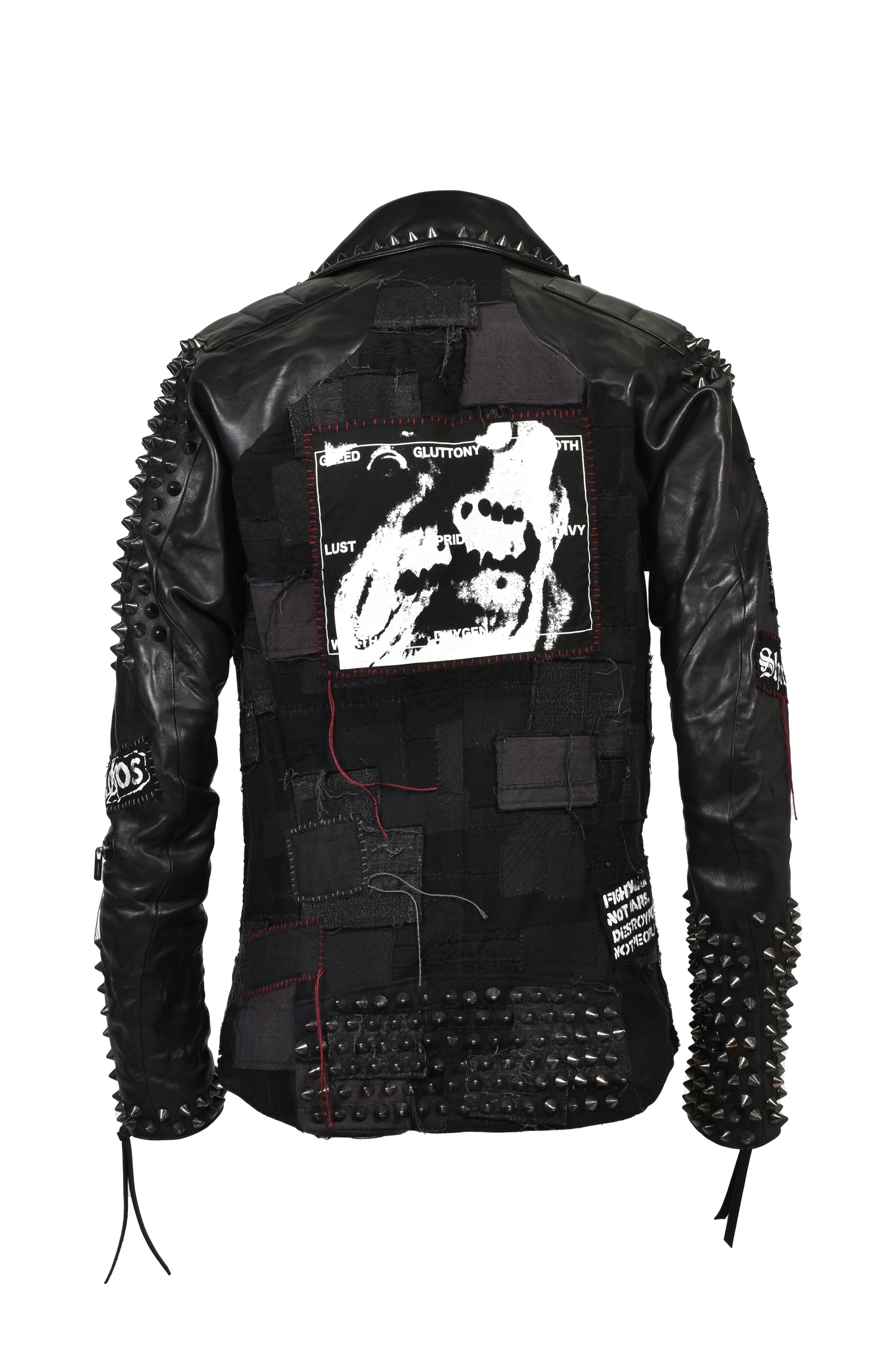 CRUST CORE RIDERS JACKET / BLK