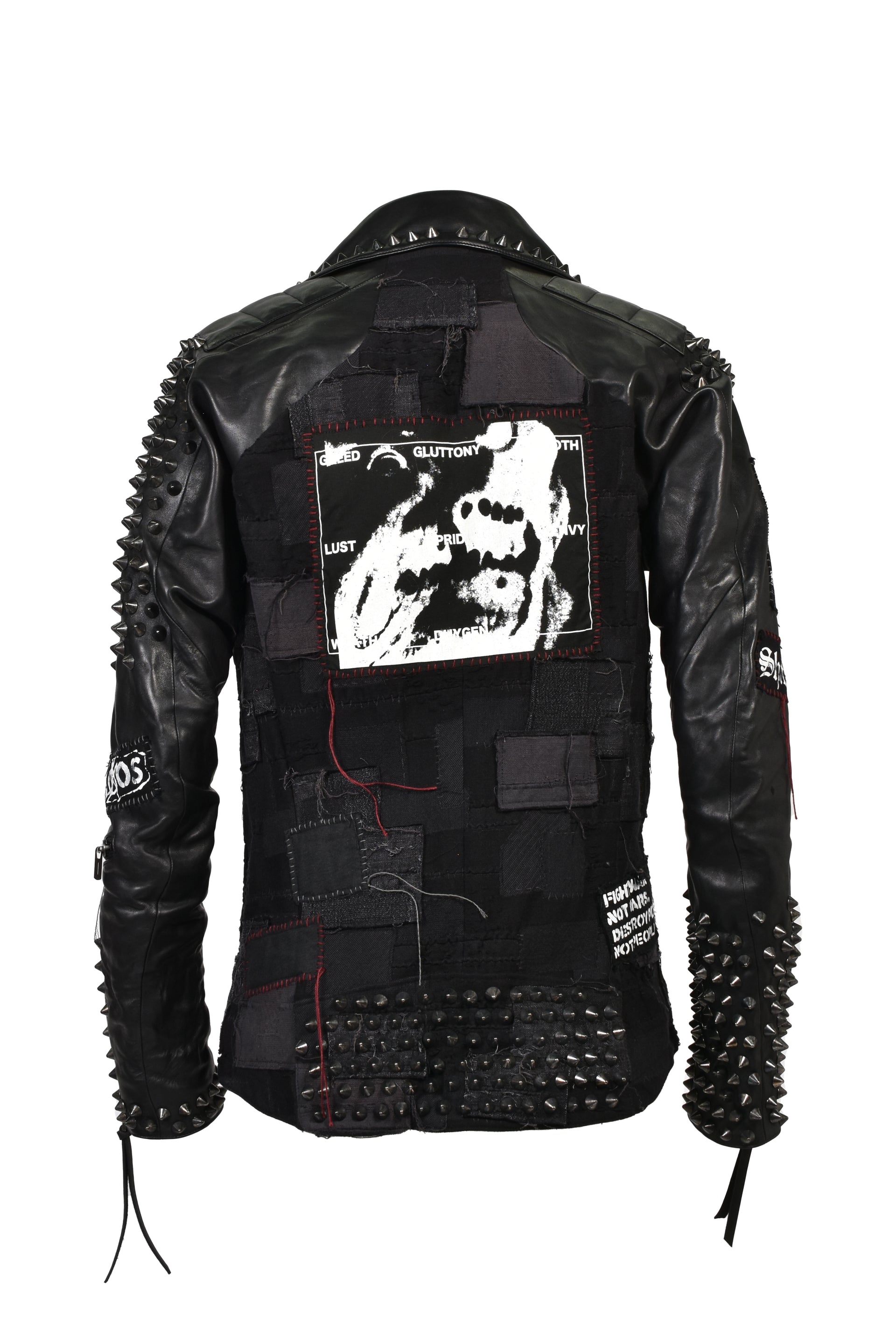 CRUST CORE RIDERS JACKET / BLK