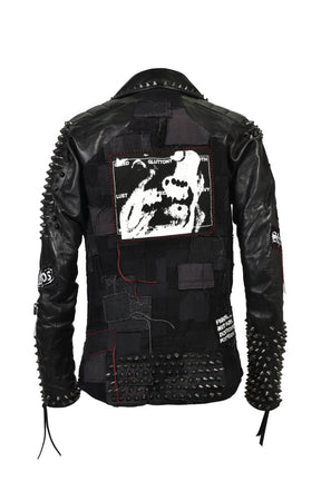 CRUST CORE RIDERS JACKET / BLK
