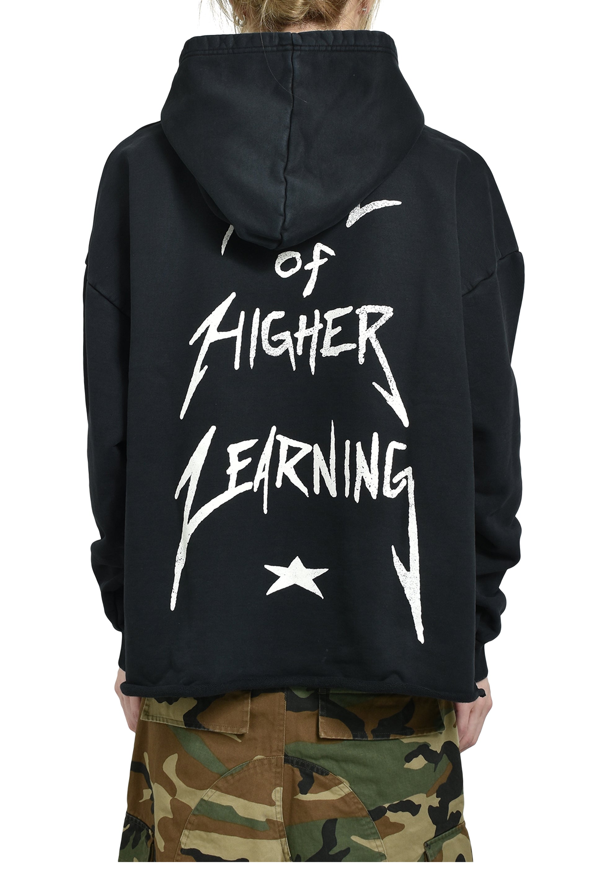 HIGHER LEARNING HOODIE / BLK