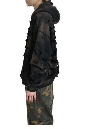 ALEXANDER DIGENOVA A NEW WORLD HOODIE / VINTAGE BLK
