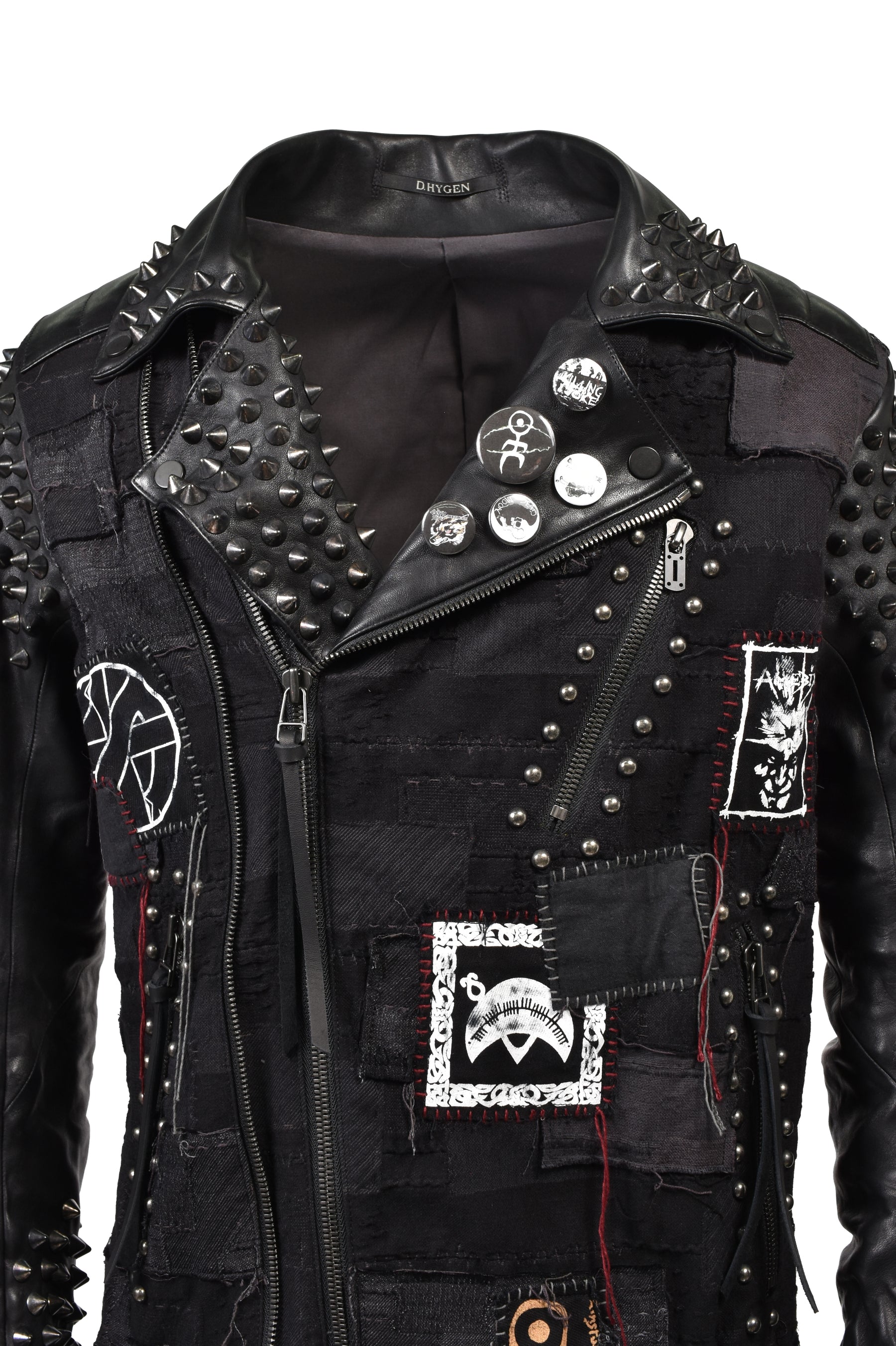 CRUST CORE RIDERS JACKET / BLK