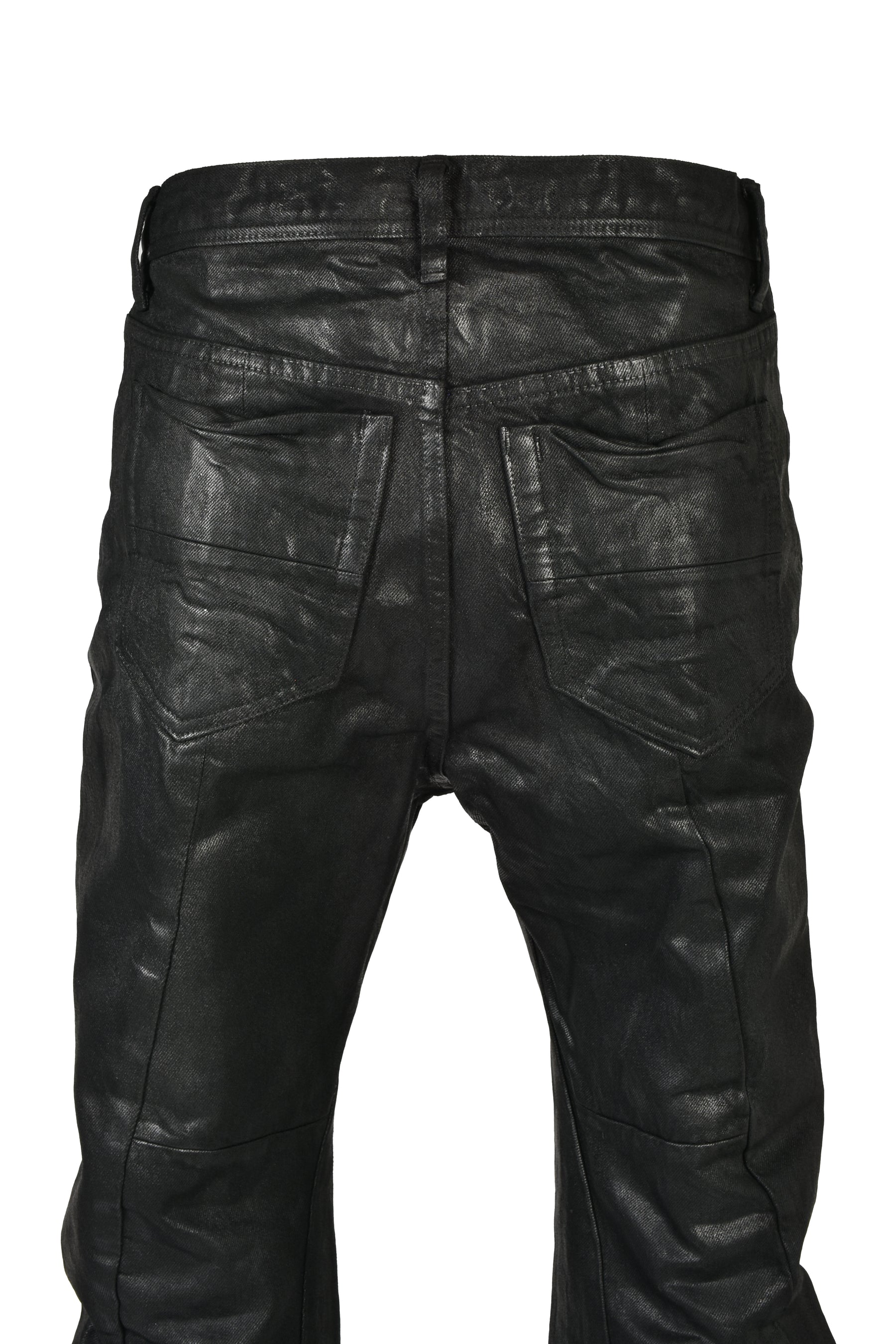 12oz WAXED DENIM TROUSER / BLK