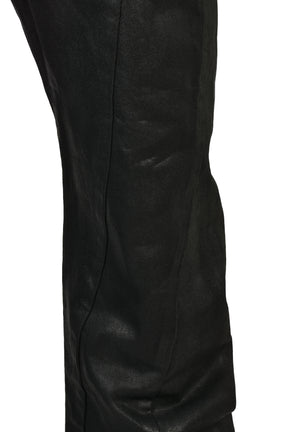 12oz WAXED DENIM TROUSER / BLK