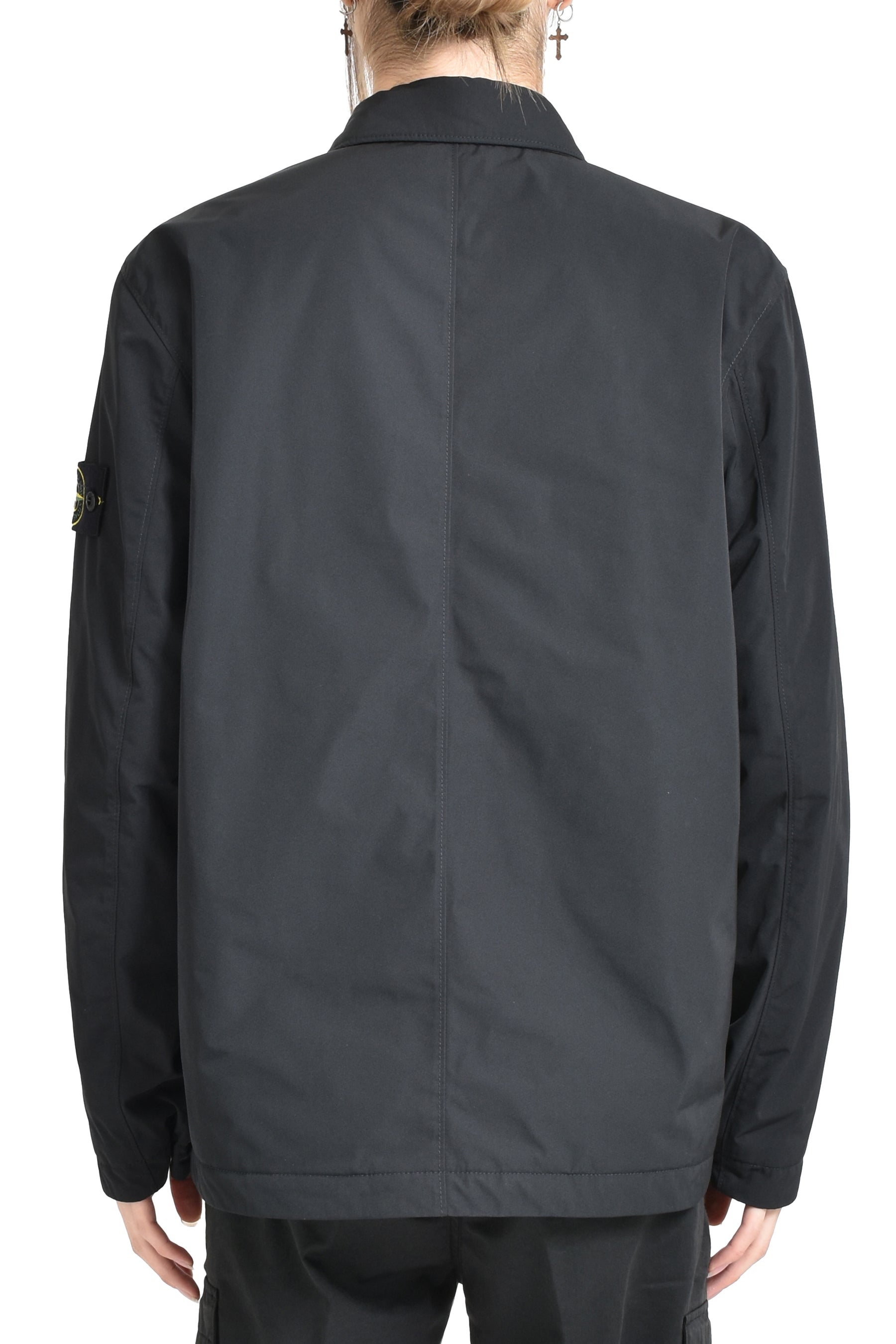 MICRO TWILL PRIMLOFT LIGHT JACKET / BLK