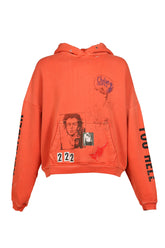 CHELSEAY HOTEL HOODED SWEATSHIRT / RED