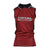 SHRUNKEN STRETCH FOOTBALL VEST / RED BUR