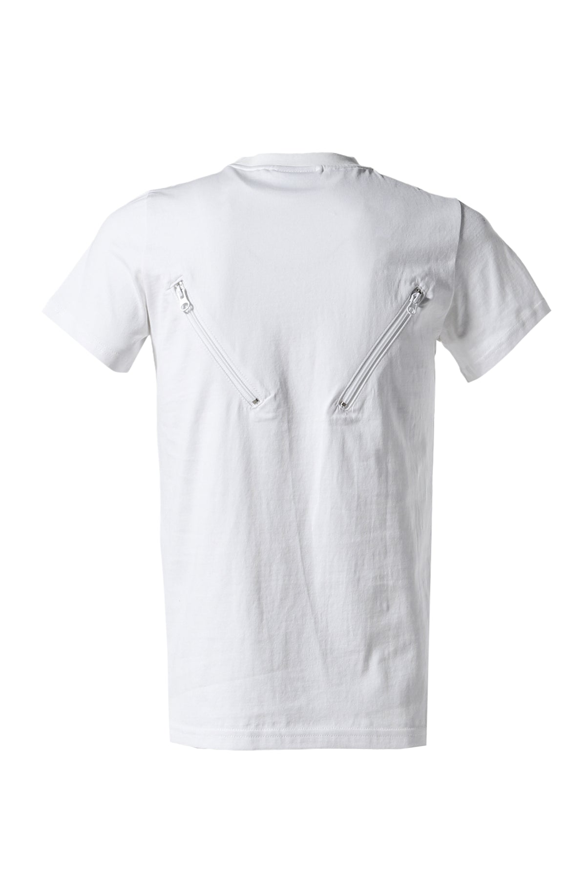 KING SHIT ANGRY ZIP TEE WHITE / WHT