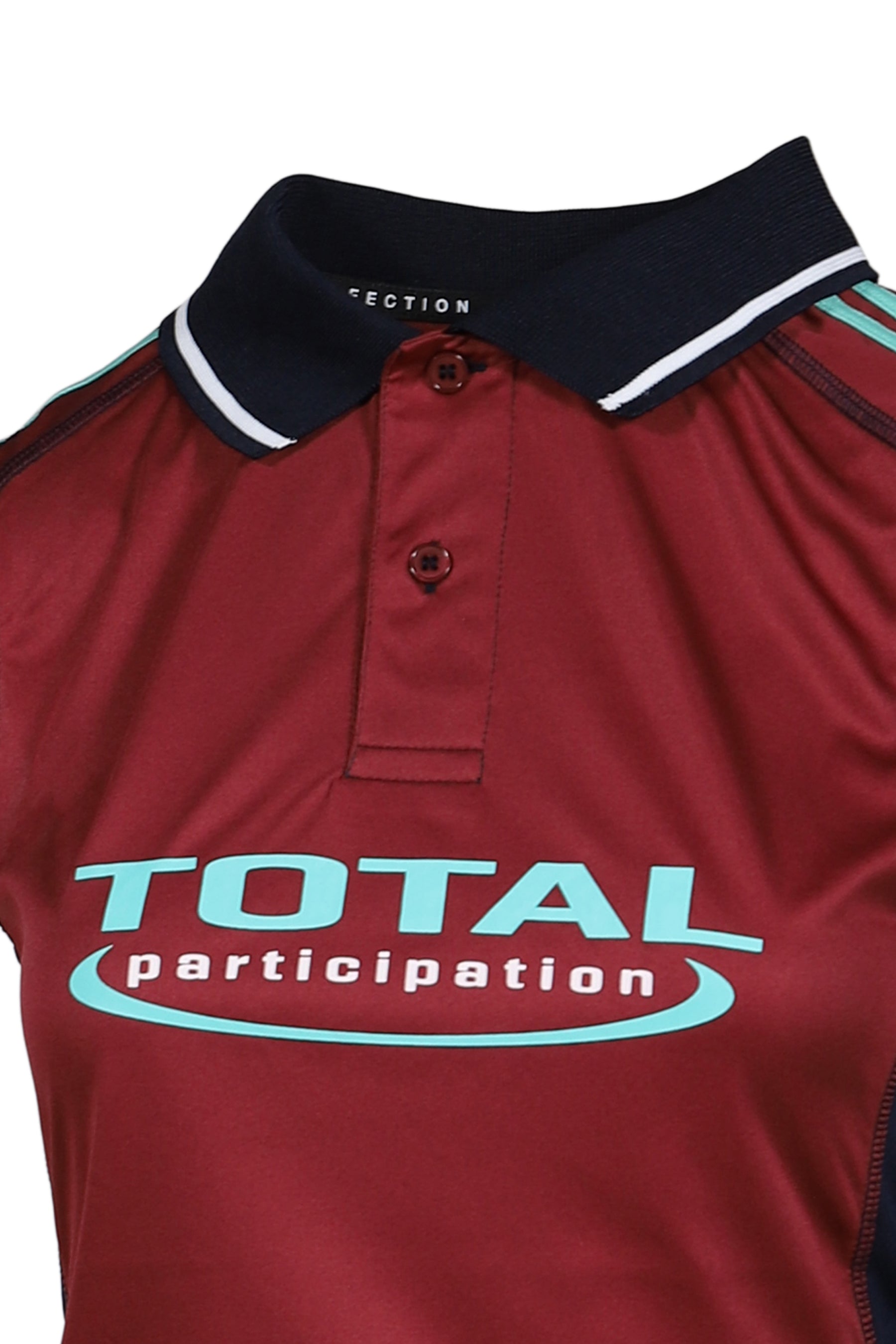 SHRUNKEN STRETCH FOOTBALL VEST / RED BUR