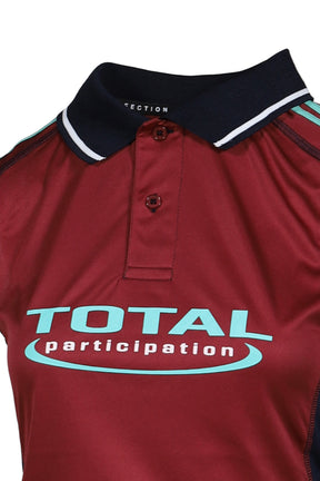 SHRUNKEN STRETCH FOOTBALL VEST / RED BUR