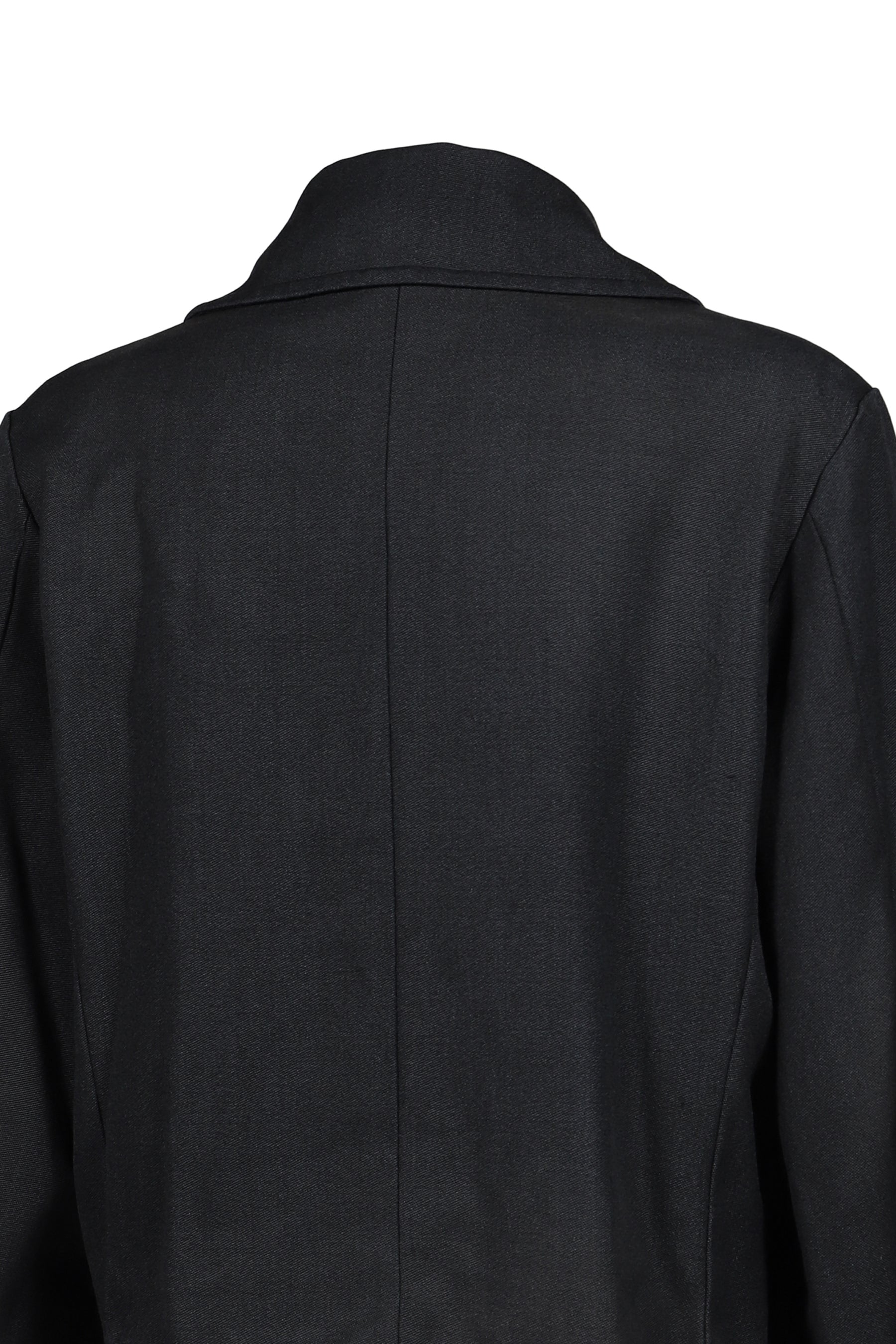 "SUNBURN" SHORT MELTON P-COAT / BLK