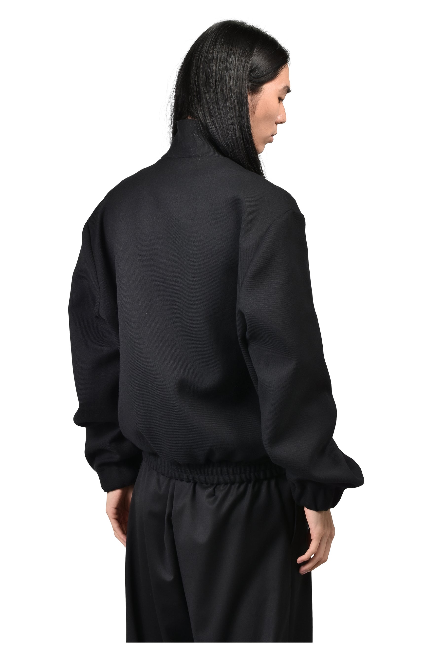 DRUMMER HIGH-NECK JACKET / BLK