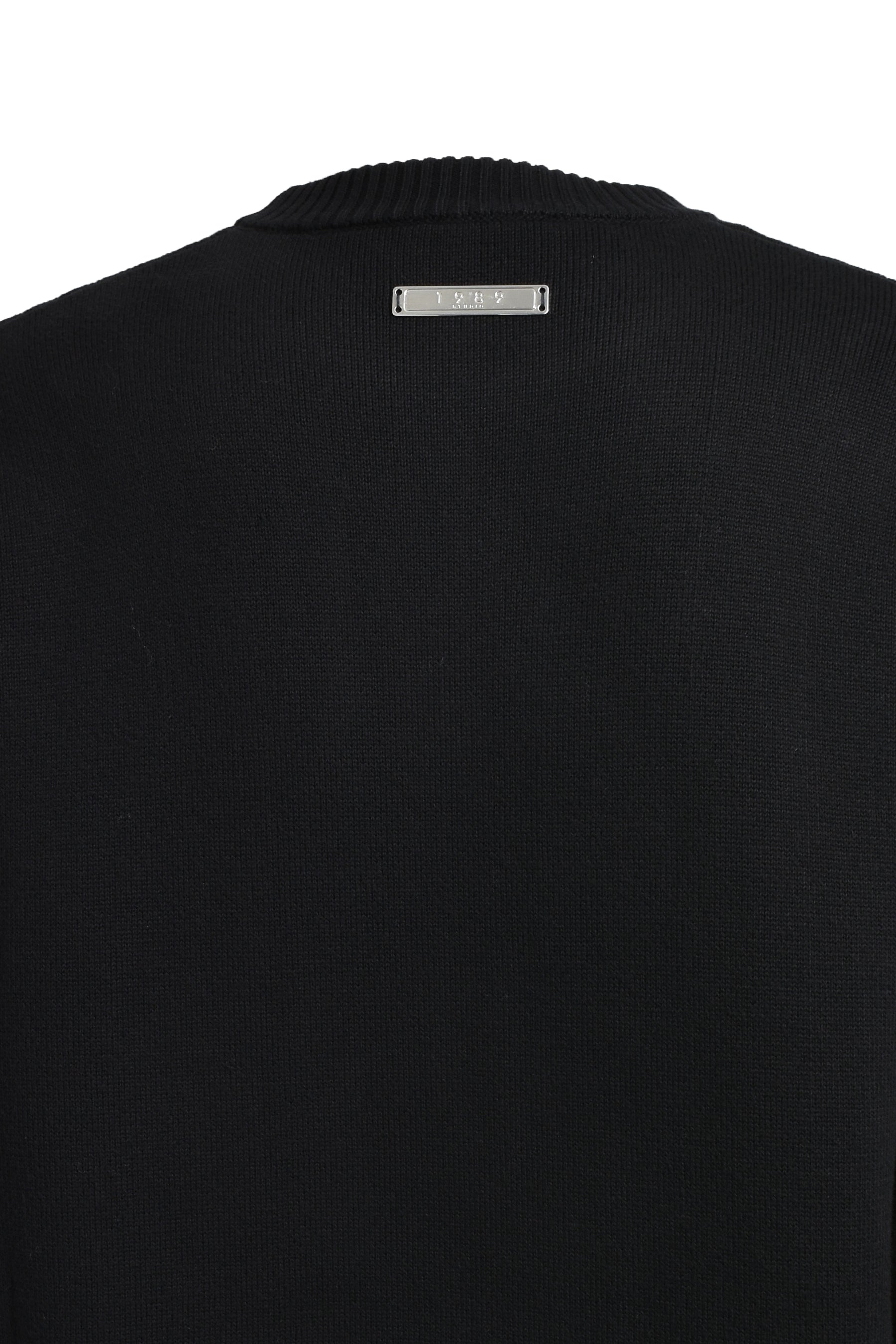 KNIT ROUNDNECK JESUS / BLK