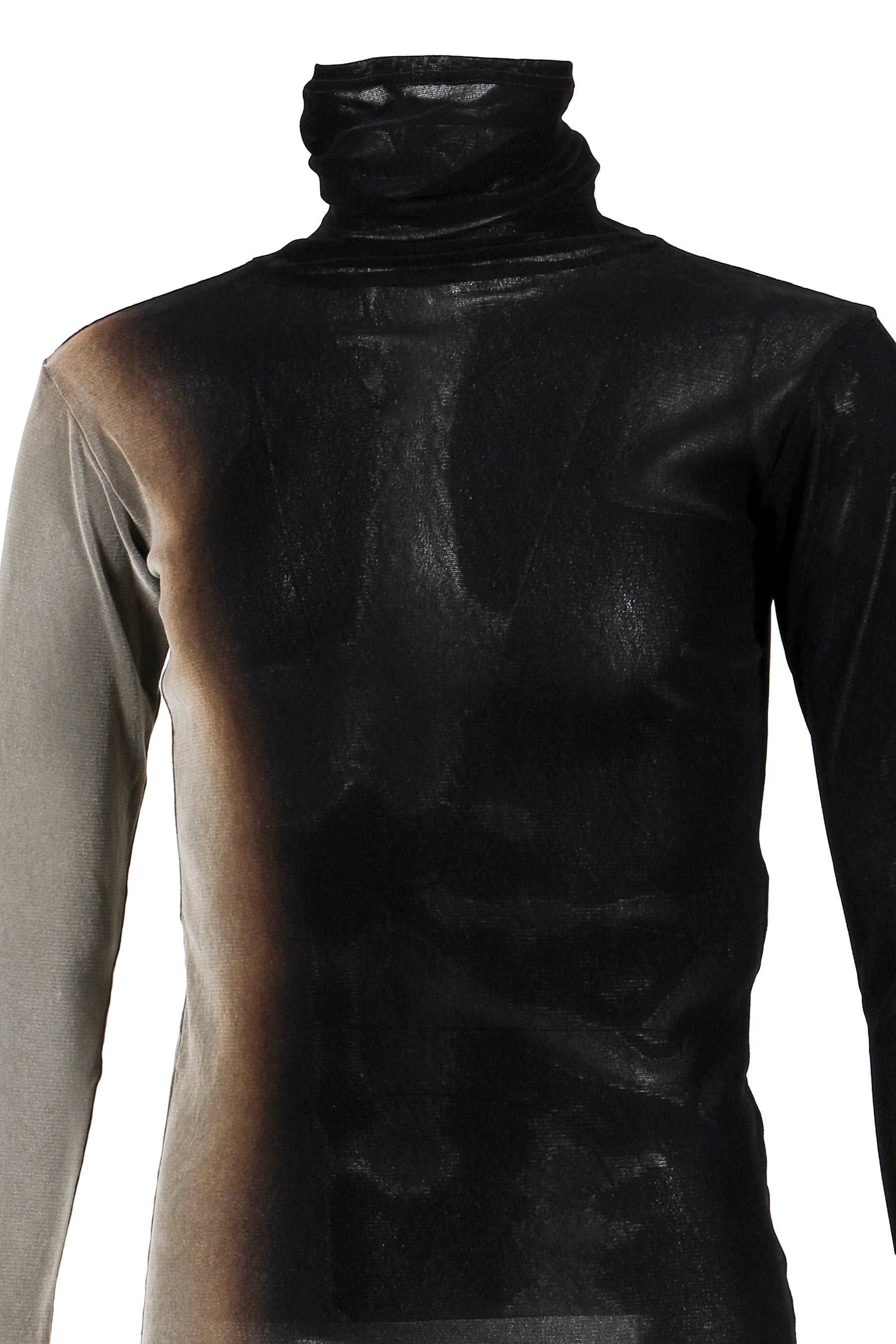 GRADATION TULLE T / BLK