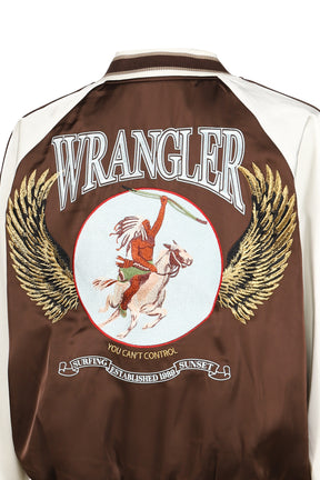 SOUVENIR BOMBER JACKET  / BRW