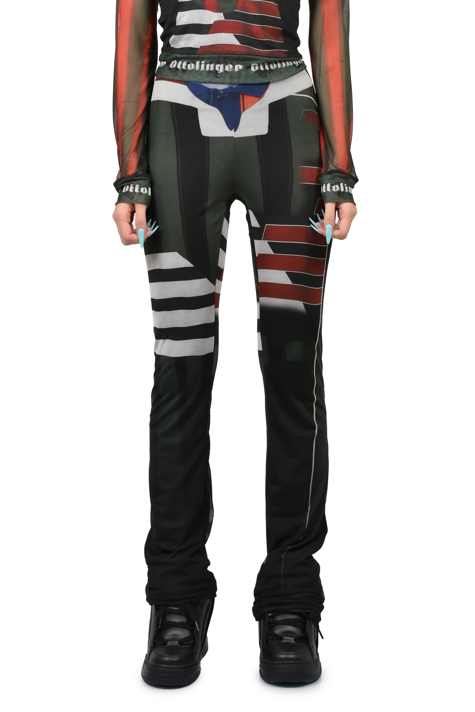 MESH PANTS / SPORTY POLO