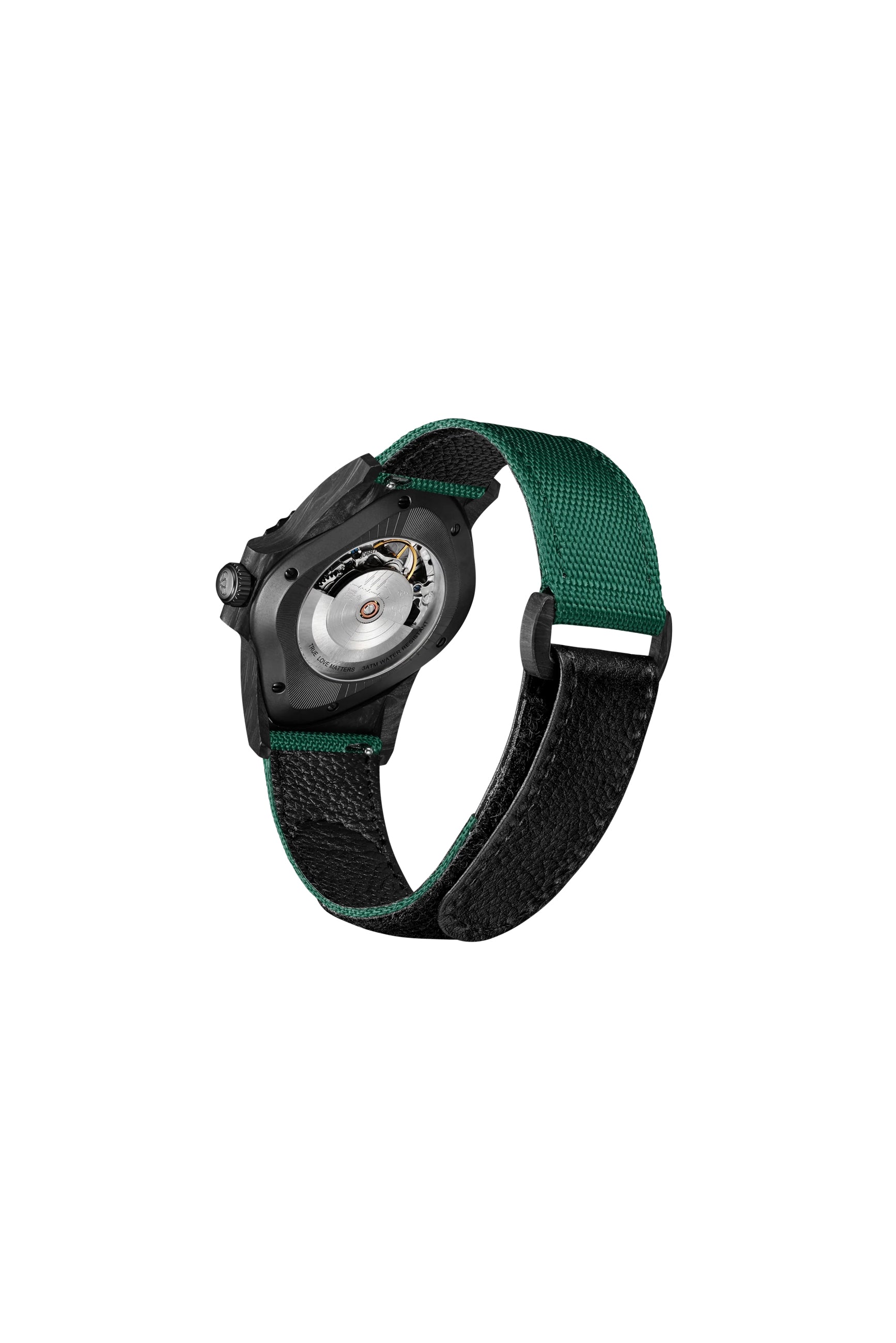 LAARVEE ラーヴィー 腕時計 PEA005 / CFRPBLK/GRN - NUBIAN ヌビアン