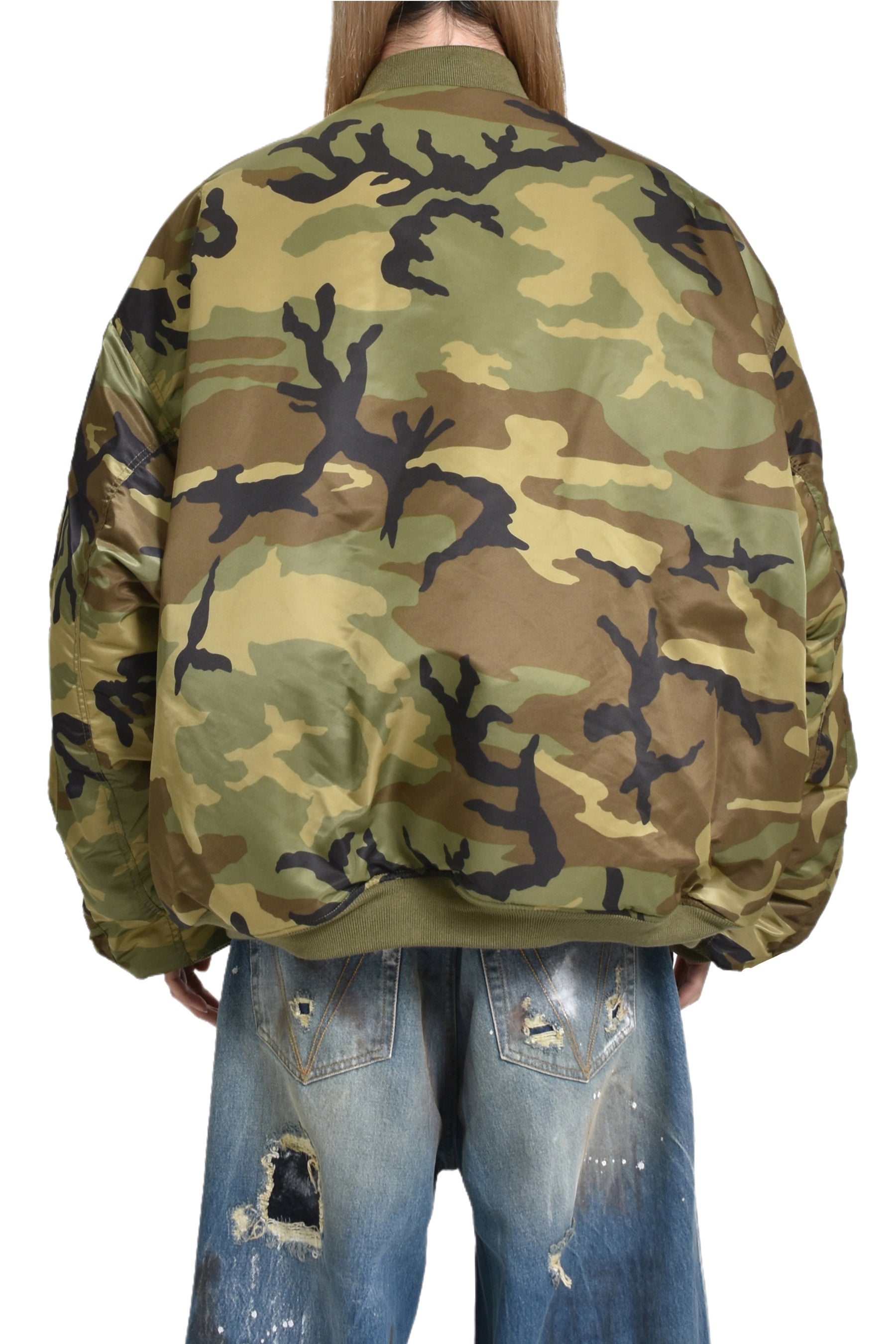 CARGO BOMBER JACKET / CAMO