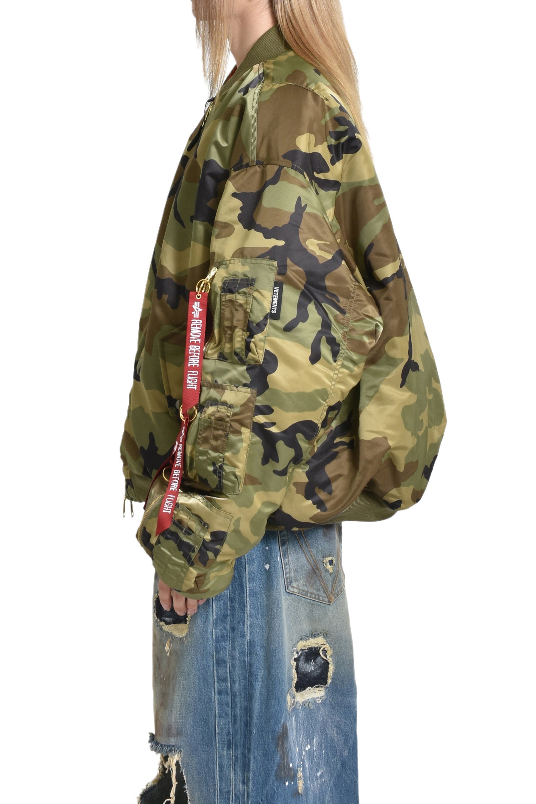 CARGO BOMBER JACKET / CAMO