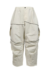 PIPING TACTICAL BALLOON PANTS / IVO