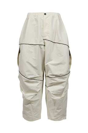 PIPING TACTICAL BALLOON PANTS / IVO
