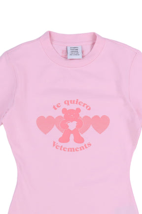 TE QUIERO FITTED T-SHIRT / PNK