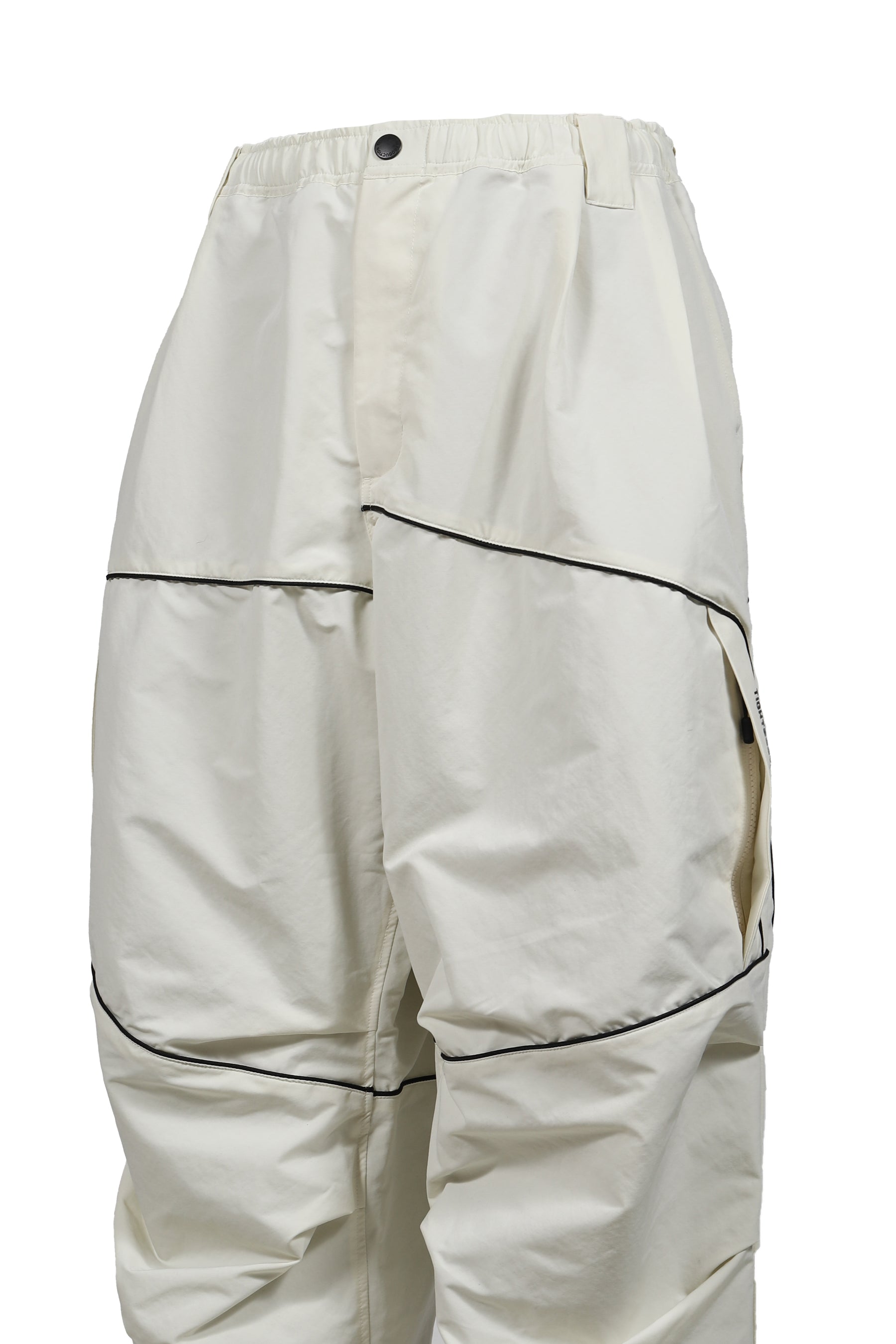 PIPING TACTICAL BALLOON PANTS / IVO