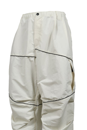 PIPING TACTICAL BALLOON PANTS / IVO