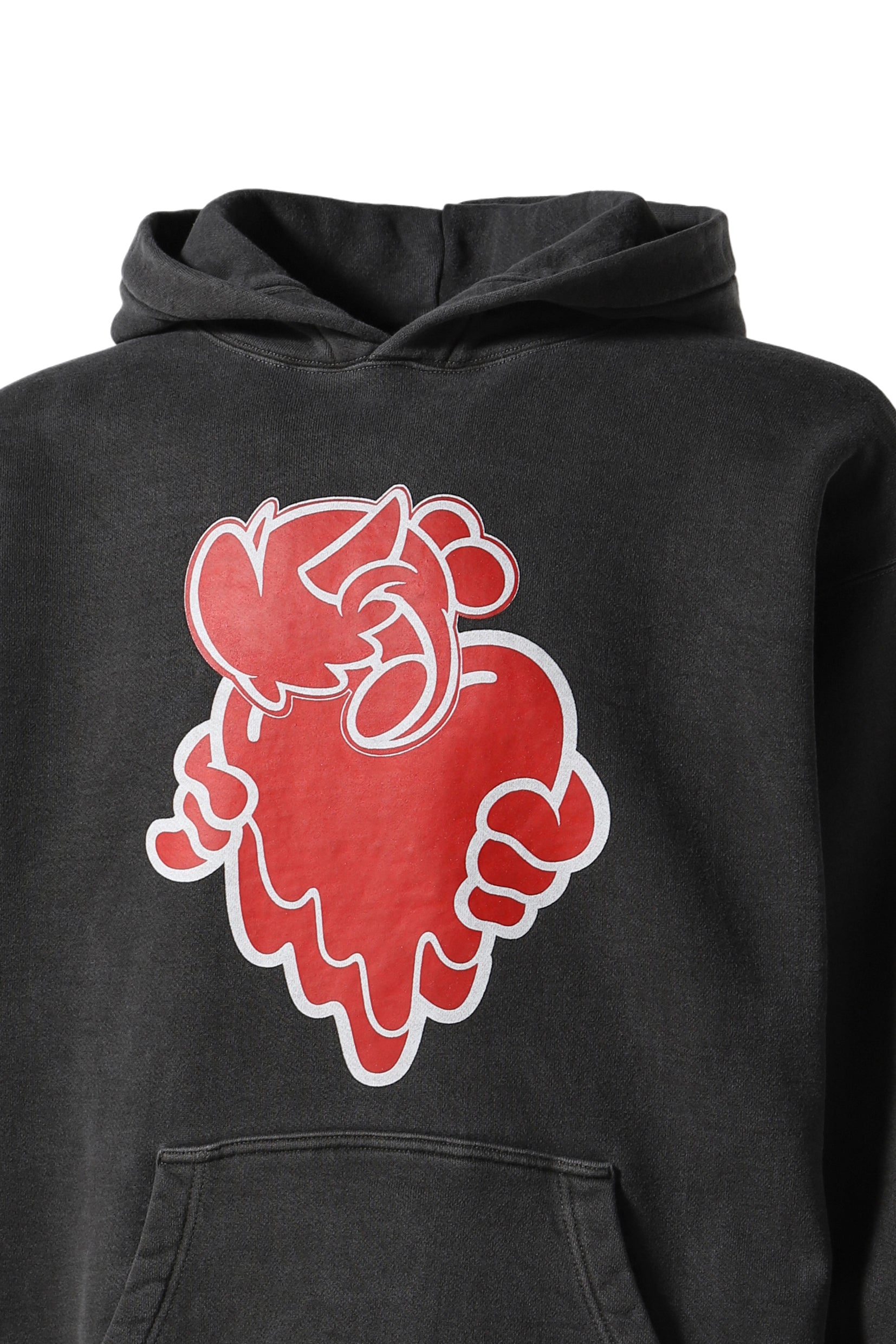 LOGO HOODIE / VINTAGE BLK