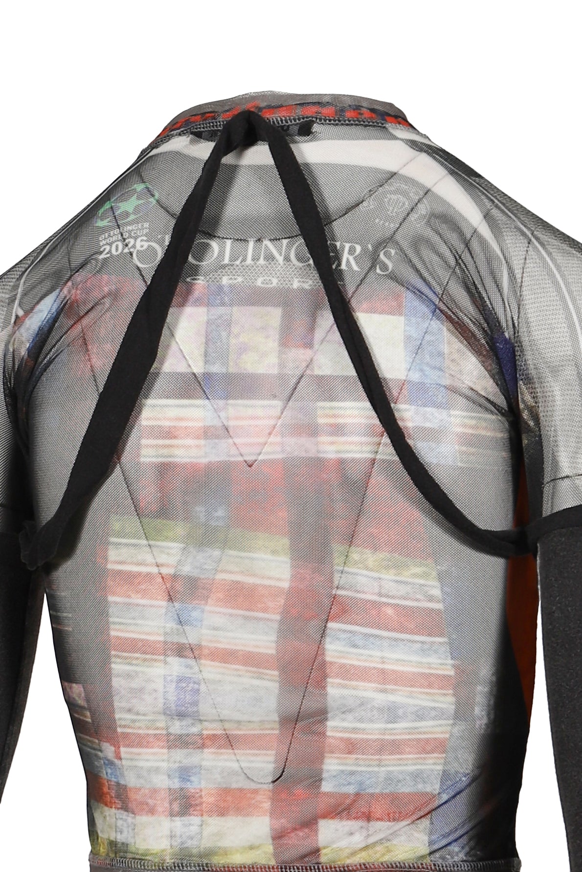 MESH HYBRID LONGSLEEVE / RACING PLAID