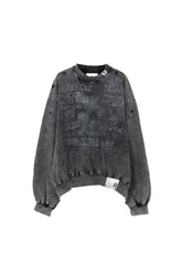 DISTRESSED PO / BLK