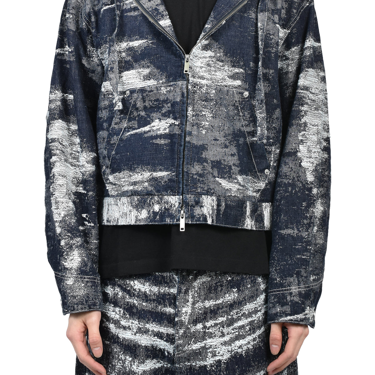 TAAKK ターク SS26 DENIM HOODIE / ONE WASH - NUBIAN ヌビアン