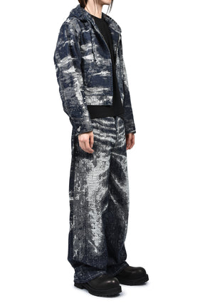 TAAKK DENIM HOODIE / ONE WASH