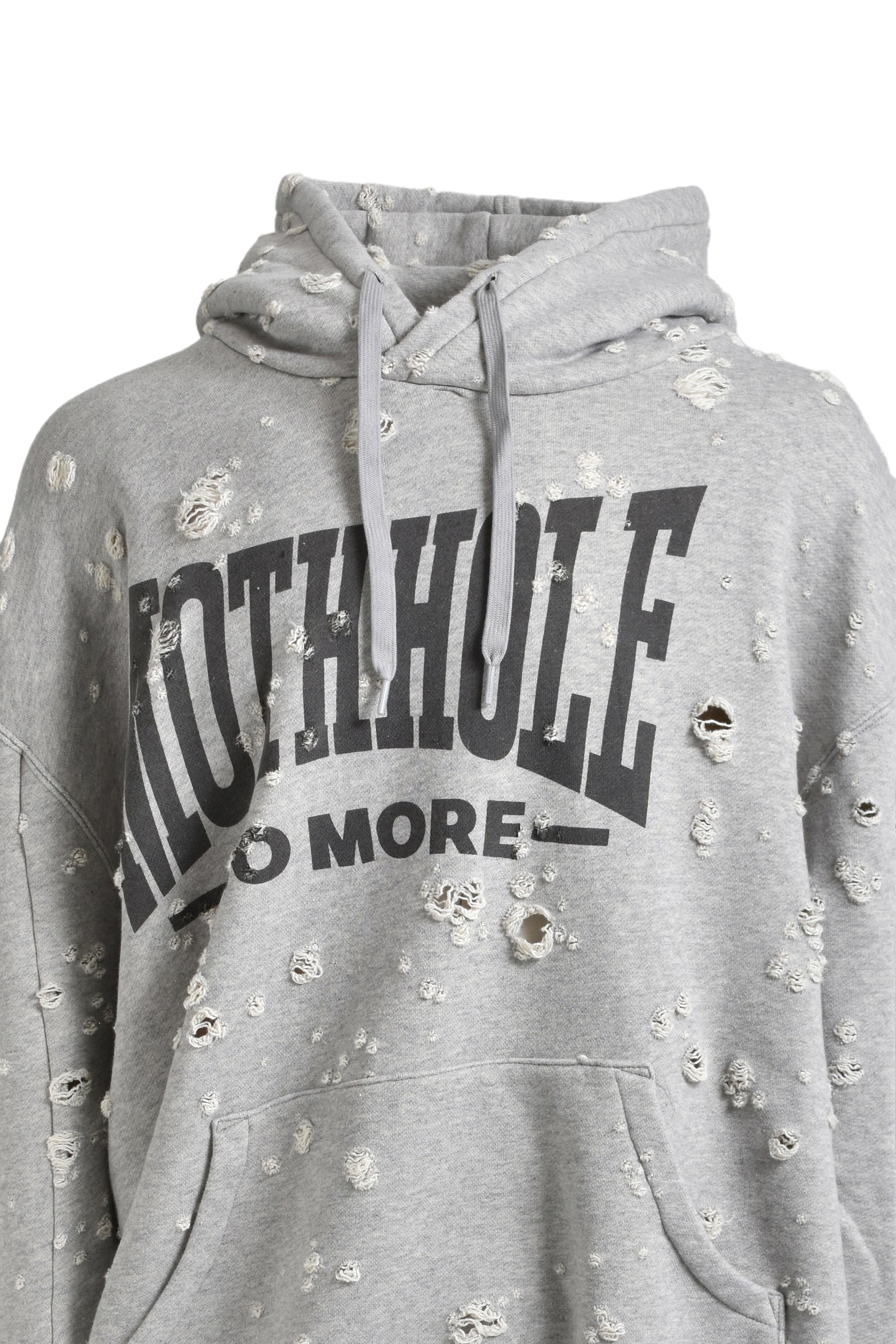 ZOMBIE SILHOUETTE HOODIE / GRY
