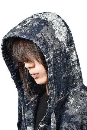 TAAKK DENIM HOODIE / ONE WASH
