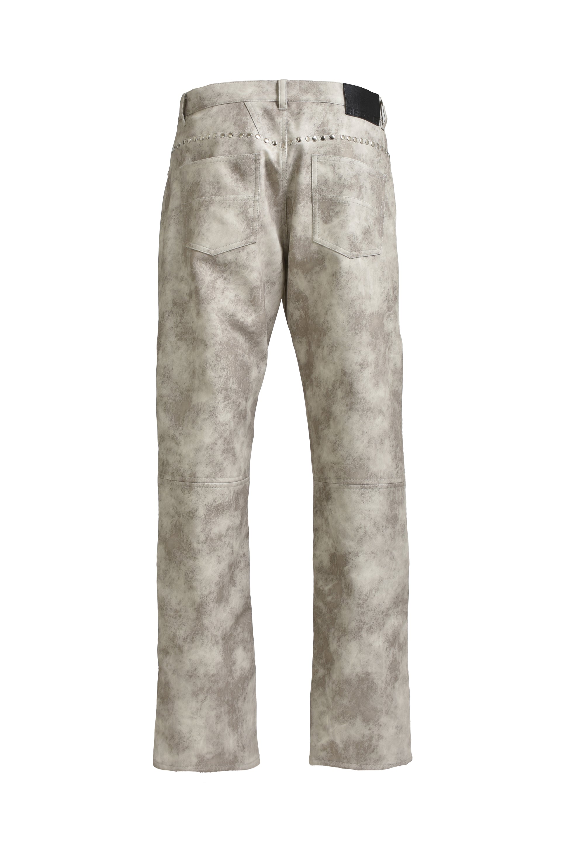 BREATH SHINE STUDS 5 POCKET PANTS /CRE