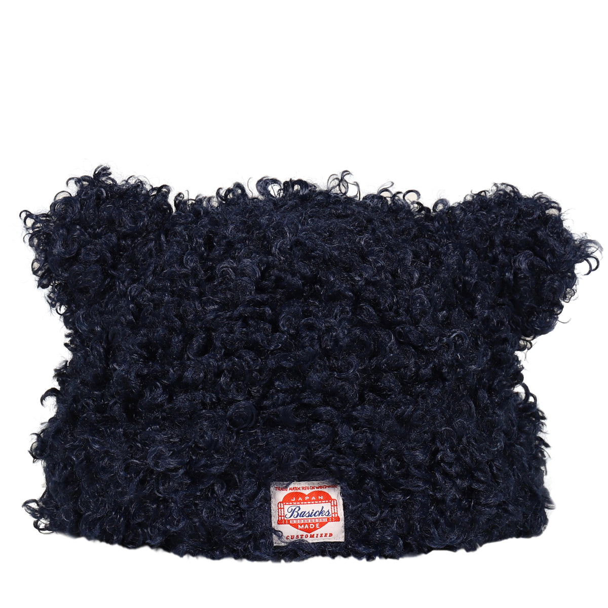 BASICKS FW25 BEAR BEANIE / NVY - NUBIAN