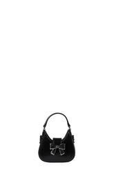 RIBBON MINI HOBO BAG / BLK