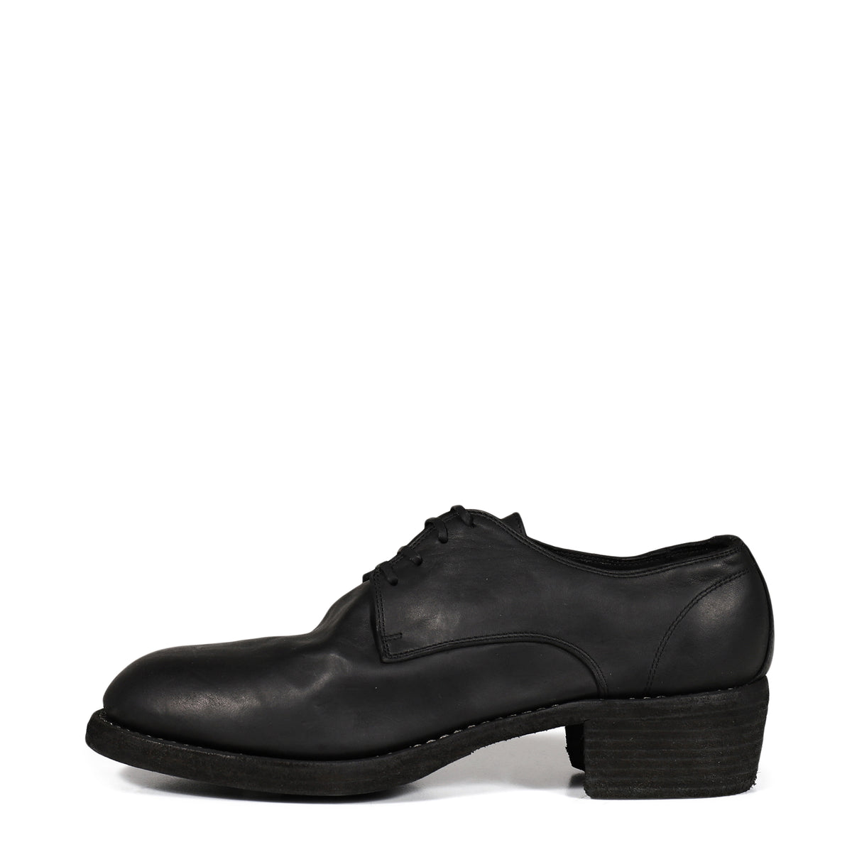 GUIDI グイディ SS26 792Z DOUBLE SOLE HORSE FULLGRAIN / BLK