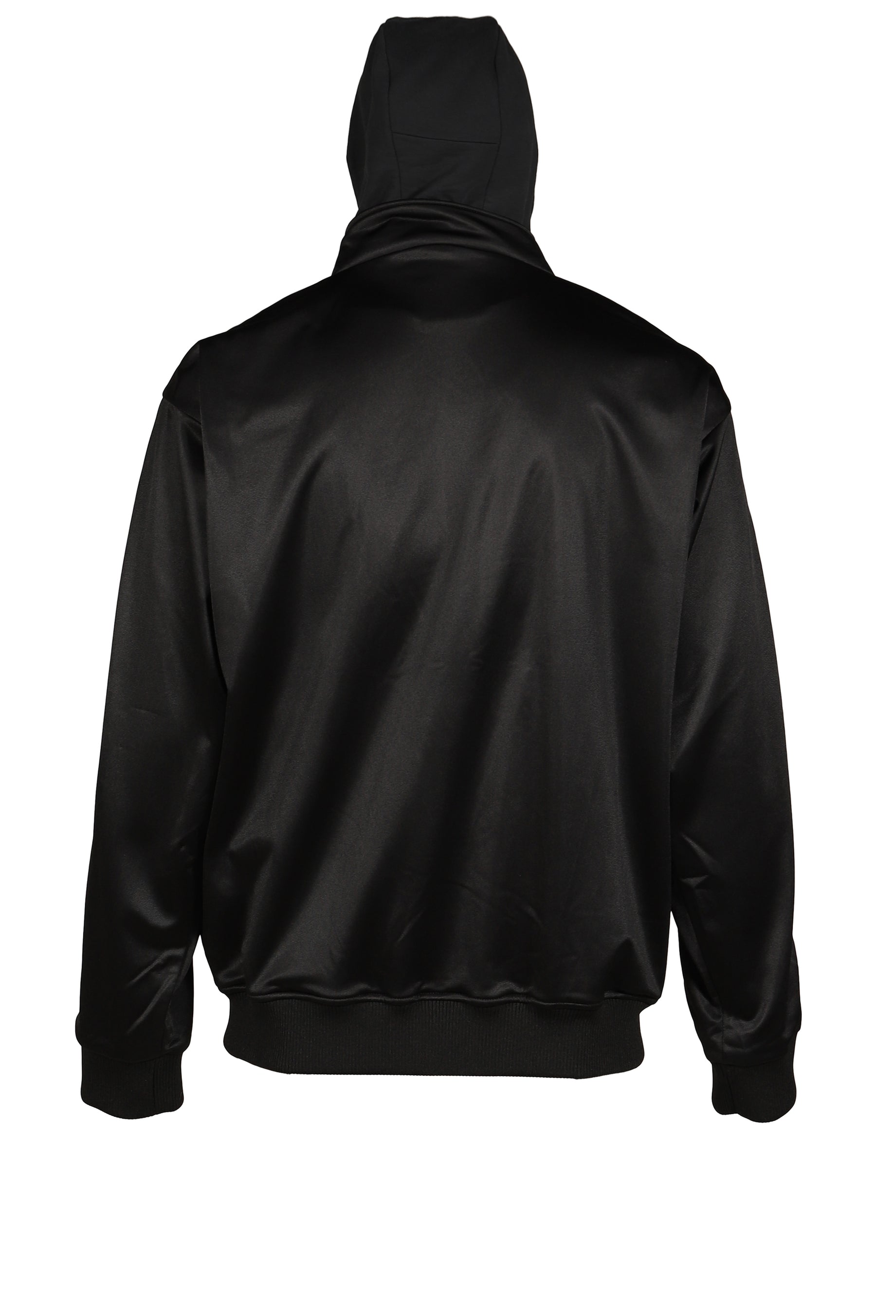 HOOD CAP TRACK JACKET / BLK BLK