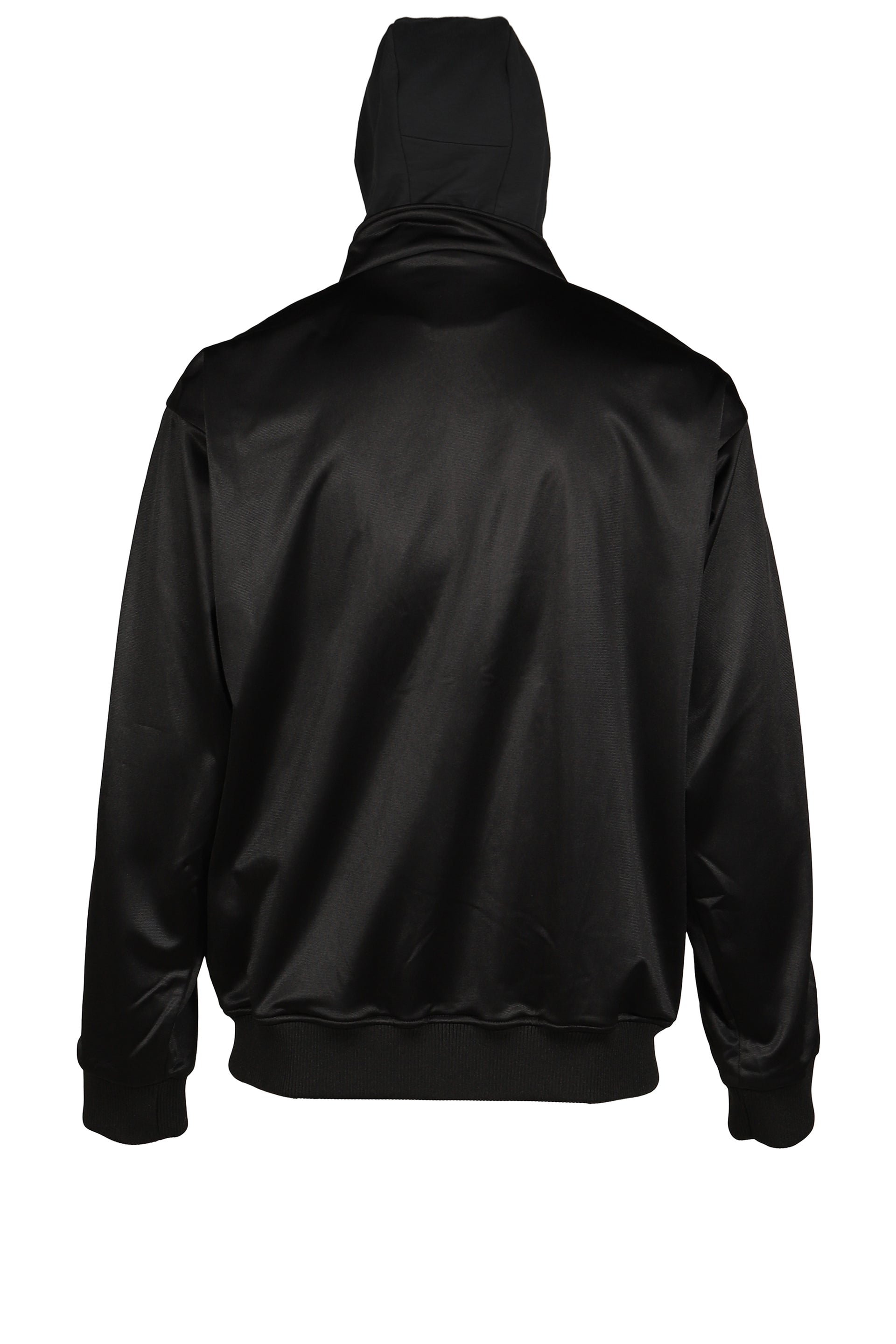 HOOD CAP TRACK JACKET / BLK BLK