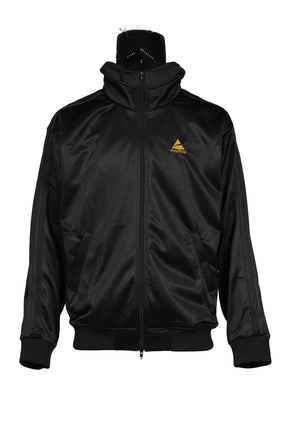 HOOD CAP TRACK JACKET / BLK BLK