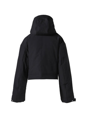 PRAESIDIUM CROPPED PARKA / BLK