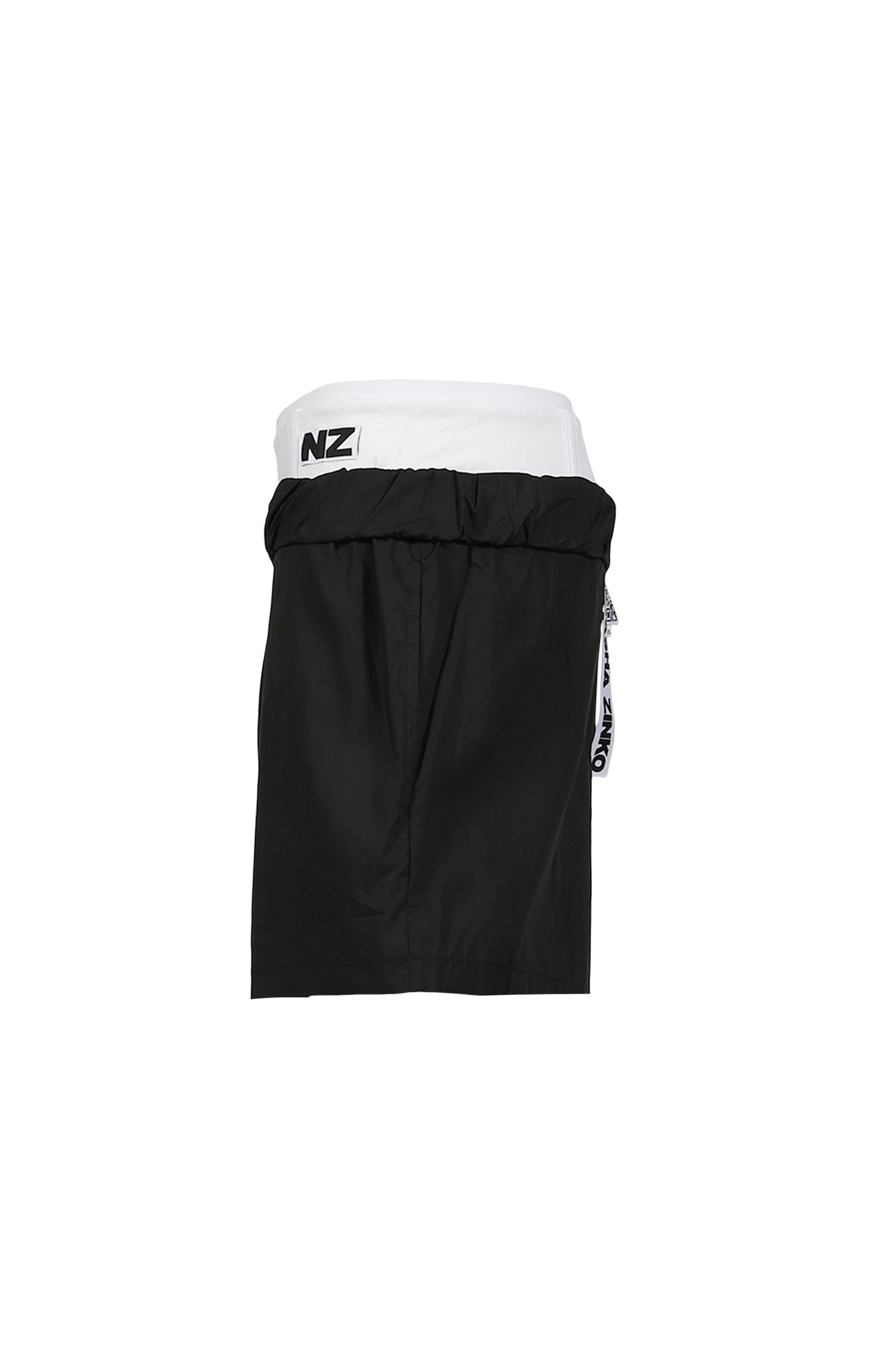 COTTON DOUBLE BOXERS / BLK