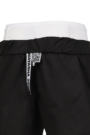 COTTON DOUBLE BOXERS / BLK