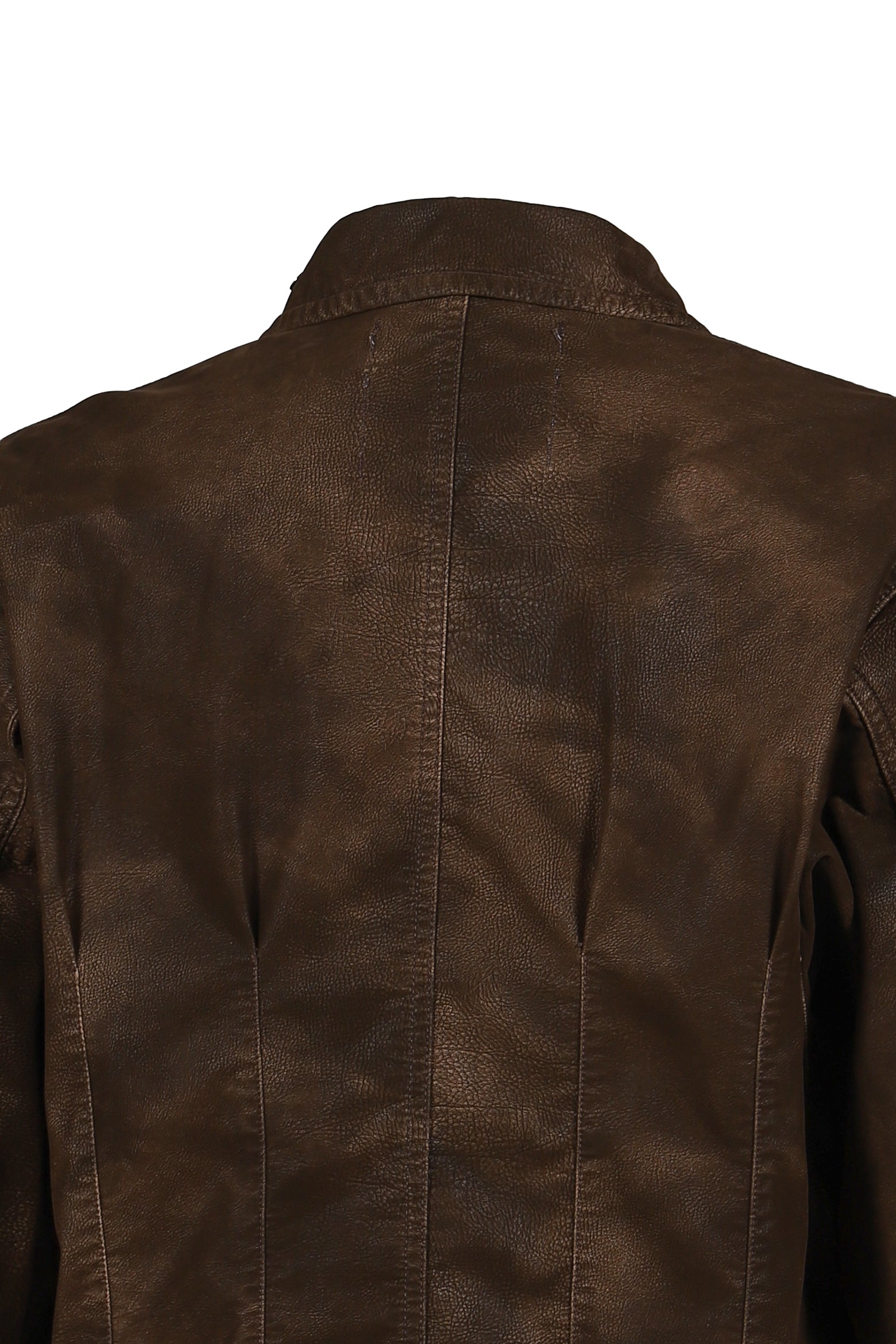 ARTIFICIAL LEATHER HUNTING JACKET / BRW 