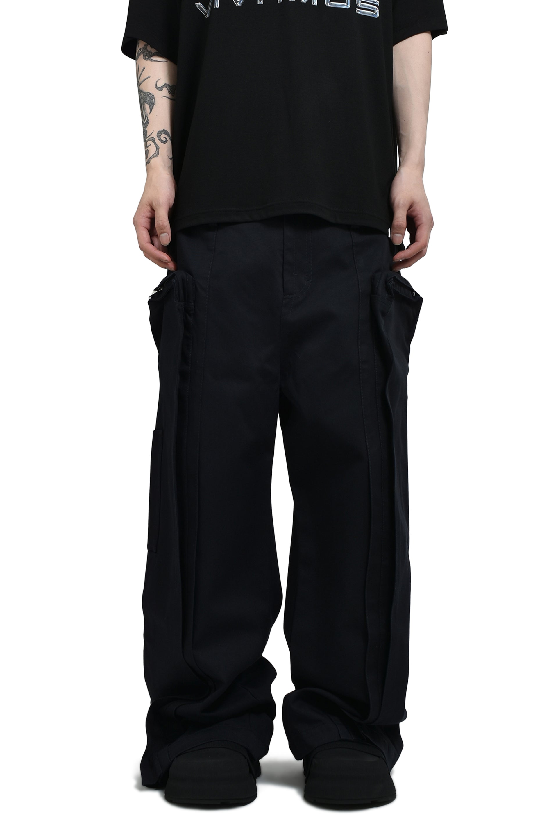 「最安値！！」Fax copy express 黒スラックス Fax Copy Express*(ファックスコピー エクスプレス) | NUBIAN