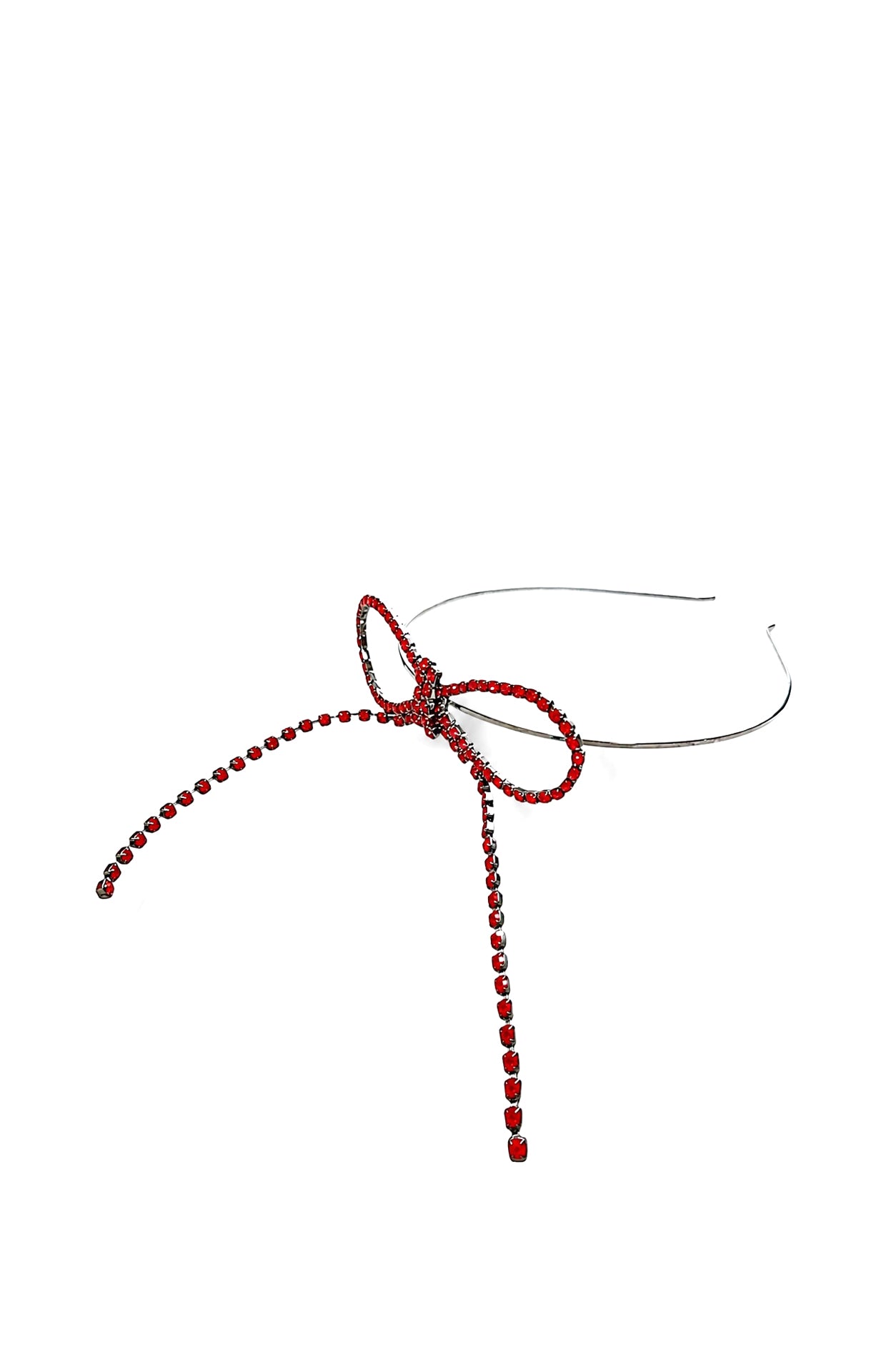 BIG RIBBON HAIRBAND / RED